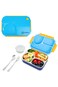 Hydrobrew Steel Core Lunch Box 750ml w/ Food Jar &amp; Sip Switch Water Bottle 1000ml   Stainless Steel Leakproof Meal Box &ndash; Ocean Navy
