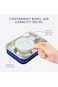 Hydrobrew Steel Core Lunch Box 750ml w/ Food Jar &amp; Sip Switch Water Bottle 1000ml   Stainless Steel Leakproof Meal Box &ndash; Ocean Navy