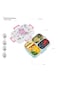 Hydrobrew Steel Core Bento Lunch Box 750ml w/ Sip Switch Tritan Water Bottle 1000ml   Leakproof 3 Compartment Meal Box &ndash;  Teal Spark