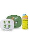Eazy Kids Bento Lunch Box Set of 2 w/ Stainless Steel Water Bottle 445ml &ndash; Dino Green