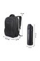 Eazy Kids 16&rdquo; Backpack with laptop sleeve w/ Stainless Steel Water Bottle 710ml &ndash; Black