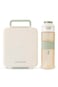 Eazy Kids Jumbo Bento Lunch Box w/ Tritan Water Bottle 850ml &ndash; Ivory
