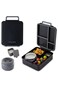 Eazy Kids Jumbo Bento Lunch Box w/ Tritan Water Bottle 850ml &ndash; Midnight Black
