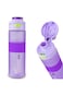 Eazy Kids Jumbo Bento Lunch Box w/ Tritan Water Bottle 850ml &ndash; Purple