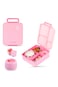 Eazy Kids Jumbo Bento Lunch Box w/ Tritan Water Bottle 850ml &ndash; Pink
