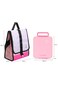 Eazy Kids Insulated Lunch Bag w/ Jumbo Bento Lunch Box &ndash; Pink