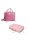 Eazy Kids Premium Stainless Steel Lunch Box w/ Insulated Lunch Bag &ndash; Pink