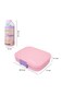 Eazy Kids Premium Stainless Steel Lunch Box 710ml w/ Stainless Steel Water Bottle 445ml &ndash; Pink