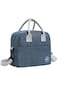Eazy Kids Stainless Steel Bento Lunch Box 945ml w/ Insulated Lunch Bag &ndash; Blue