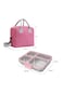 Eazy Kids Stainless Steel Bento Lunch Box 945ml w/ Insulated Lunch Bag &ndash; Pink
