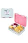 Eazy Kids School Bag 18" w/ Bento Lunch Box &amp; Water Bottle &ndash; Geometrical Green