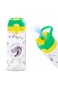 Eazy Kids Dino School Bag Set w/ Bento Lunch Box &amp; Spray Water Bottle &ndash; Green