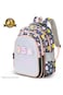 Eazy Kids Purfect School Bag Set w/ Stainless Steel Water Bottle &ndash; Grey