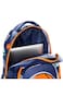 Eazy Kids Basketball School Bag Set w/ Insulated Stainless Steel Spray Water Bottle &ndash; Blue