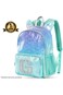 Eazy Kids Girl Glitter School Bag Set w/ Stainless Steel Water Bottle &ndash; Green