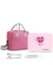 Eazy Kids Convertible Bento Lunch Box w/ Insulated Lunch Bag &ndash; Always Believe Pink
