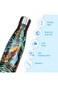 Hydrobrew Double wall Stainless Steel Water Bottle 500ML  - Wild Tropic