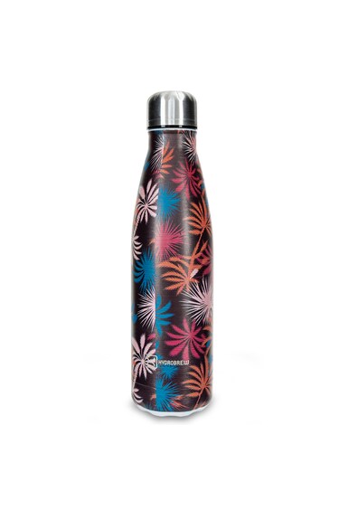 Hydrobrew Double wall Stainless Steel Water Bottle 500ML  - Midnight Tropics