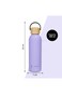 Hydrobrew Double Wall Stainless Steel Water Bottle 500ML  - Purple