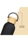 Hydrobrew Double Wall Stainless Steel Water Bottle 500ML  - Black
