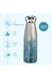 Eazy Kids Double Walled Stainless Steel Water Bottle, 420ml Blue