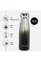 Eazy Kids Double Walled Stainless Steel Water Bottle, 420ml Black
