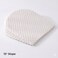 SUNVENO 15&deg; Slope Baby Pillow with Removable Cover - White