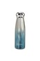 Hydrobrew Double Wall Stainless Steel Water Bottle 420ml &ndash; Leakproof Insulated Bottle, Blue Mirage