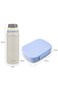Hydrobrew Smart Serve Bento Lunch Box 1100ml w/ Sip Switch Stainless Steel Water Bottle 1000ml &ndash; Sky Mist
