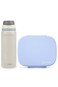 Hydrobrew Smart Serve Bento Lunch Box 1100ml w/ Sip Switch Stainless Steel Water Bottle 1000ml &ndash; Sky Mist