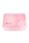 Hydrobrew 3/4/5 Convertible Bento Lunch Box 1650ml w/ Double Wall Stainless Steel Water Bottle 420ml &ndash; Blush Pink