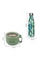 Hydrobrew Lunch Box 850ml w/ Double Wall Stainless Steel Water Bottle 500ml &ndash; Green