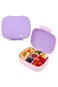 Hydrobrew Smart Serve 5-Compartment Bento Lunch Box 1100ml &amp; Double Wall Stainless Steel Water Bottle 500ml &ndash; Purple