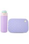 Hydrobrew Smart Serve Bento Lunch Box 980ml &amp; SipSwitch&trade; Insulated Water Bottle 720ml &ndash; Purple