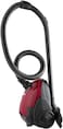 Geepas GVC2594 Vacuum Cleaner with Dust Bag, 2200W - 1.5L - Powerful Suction - Dust Full Indicator   Flexible Hose with Airflow on Handle   Pedal Switch and Auto-Rewinding Wire