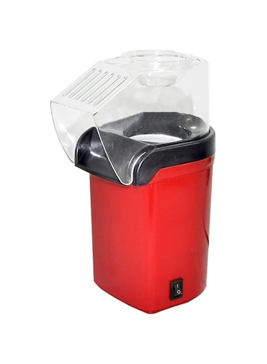 Dubai Gallery Electric Popcorn Machine 1200 W Xx-37538R-Uk Red/Black/Clear