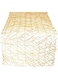Dii Woven Paper Decorative Metallic Table Runner For Holidays, Parties, And Everyday D&eacute;cor (14X72") Gold