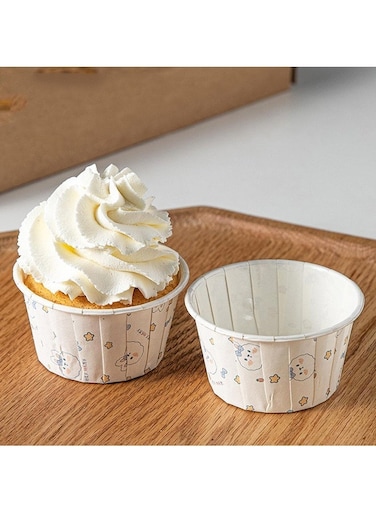Disposable Cupcake Baking Cups, High Temperature Resistant Oil Proof Liner Parchment Paper Cupcake, Baking Wrappers Accessories and Birthday Party Decorations