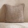 Home Horizon Triangle Herringbone Cushion - Ochre