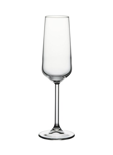 2 Pieces Allegra Champagne Flute Set 195 Ml, 226 Mm Height, 45 Mm Diamater Clear