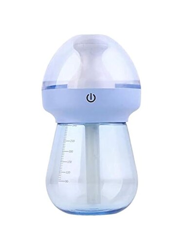 Enjoyplus Milk Bottle Shades USB Cool Mist Ultrasonic Humidifier - Blue