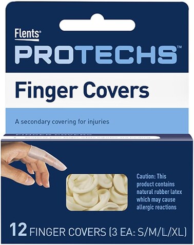 Flents Apothecary Finger Covers-Asst 6/72 : 69626, One Size