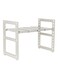 Over The Sink Dish Drying Rack White 42.5x29x10.5cm
