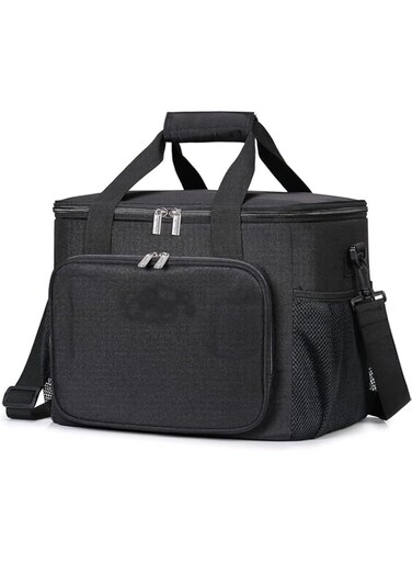 ANTOLE Insulated Lunch Bag for Women Men,Reusable Lunch Box for Office Work School Picnic Beach with Adjustable Shoulder Strap,Portable Large Lunch for Women, Men, Work, Office, Travel