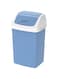 Sulfar 20L Flip-Top Waste Bin With Swing Lid, Sky Blue