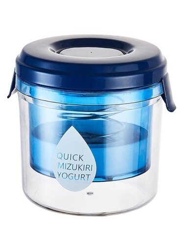 Tazweeq Yogurt Maker Filter, Yogurt Cheese Strainer, Yogurt Whey Separator, Yogurt Maker Strainer, Multiple Usage Food Strainer, Cold Brew Coffee Filter, Kitchen Food Gadgets Tools (Blue)