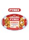 Pyrex Essentials Multipurpose Oval Roaster 21x13cm &ndash; Durable &amp; Versatile Cooking Solution