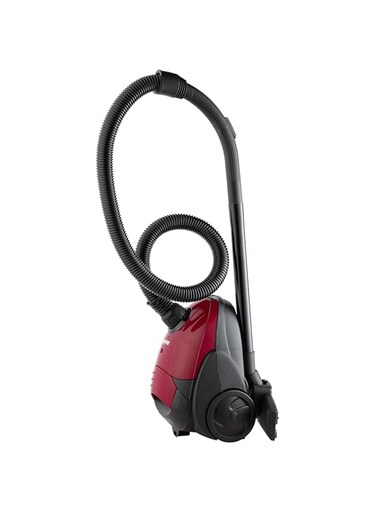 Geepas GVC2594 Vacuum Cleaner with Dust Bag, 2200W - 1.5L - Powerful Suction - Dust Full Indicator   Flexible Hose with Airflow on Handle   Pedal Switch and Auto-Rewinding Wire   2 Years Warranty