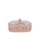 Smart Ramadan Metal Snack Box with Lid   Desert serving platter with transparent lid, adding an elegant touch to your Ramadan decorations in your office or home. Perfect for celebrating Eid al-Fitr, Ramadan, or weddings.