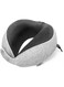 Travel Pillow, Memory Foam Airplane Pillow, Ergonomic Neck Support Cushion with Breathable Cover, Travel Head Rest for Long Flights, Car Rides, Office Naps, and Commuting, Machine Washable (Grey)